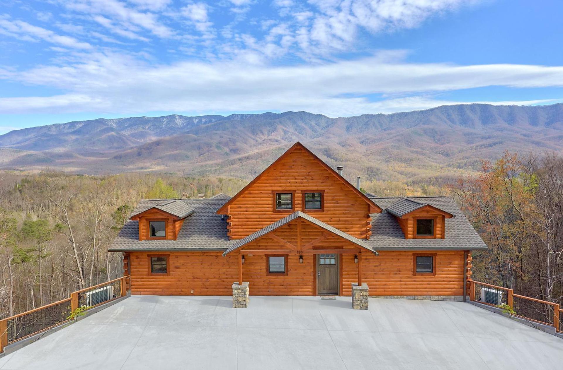 Misty Mountain Adventure Lodge Gatlinburg Eksteriør billede